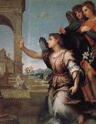 Andrea del Sarto Announce in detail painting